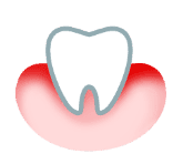 tooth icon on gum